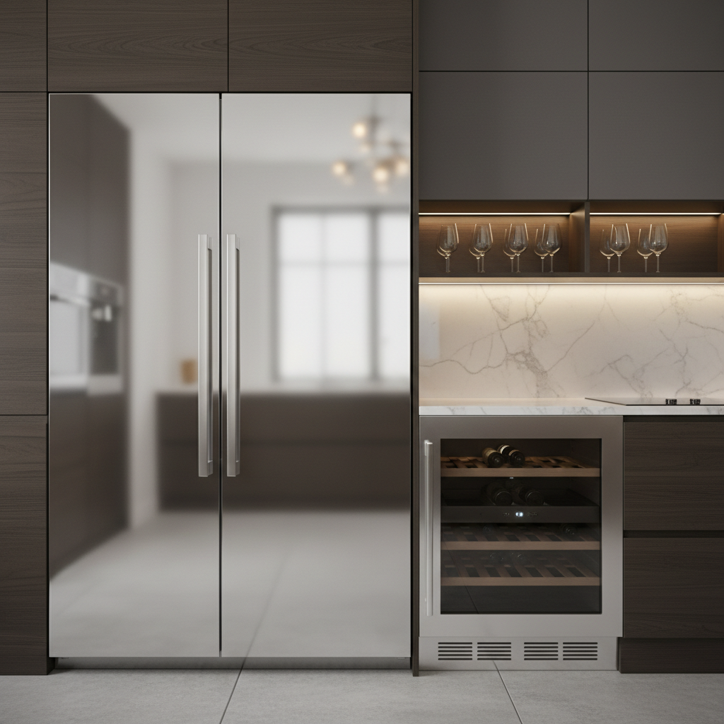 High-end built-in kitchen appliances